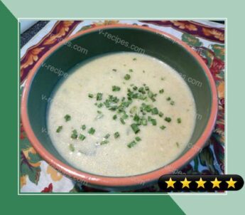 Leek-Gruyere Cream Soup recipe