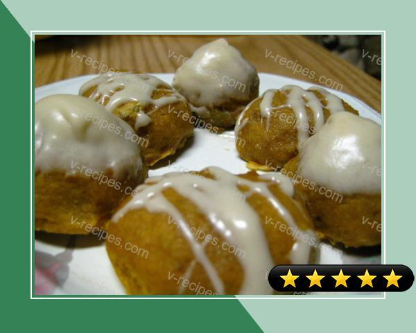 Pumpkin Walnut Cookies With Caramel Cream Cheese Frosting recipe