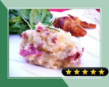 Rosemary-Scented Garlic Mashed Potatoes recipe