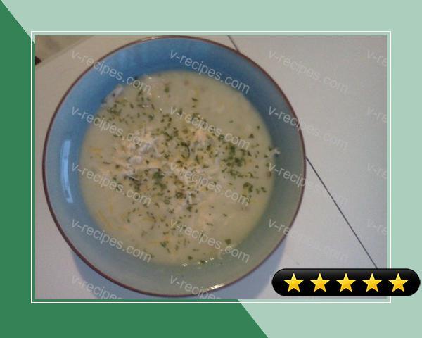 Carb Friendly Creamless Potato Soup recipe