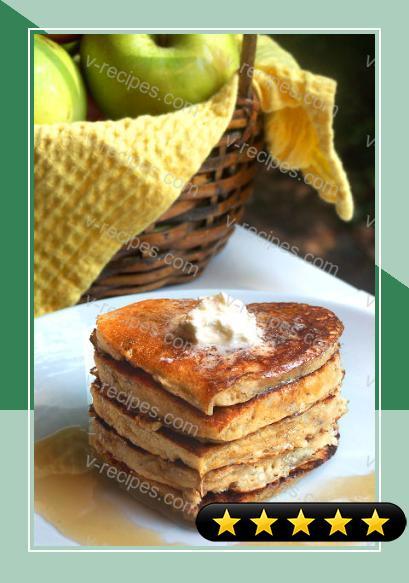 Apple-Pecan Pancakes recipe