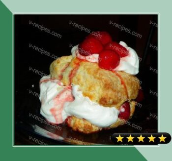 Strawberry Shortcake With Buttermilk Biscuits recipe