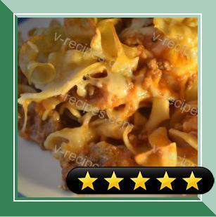 Swiss Cheese Noodle Bake recipe
