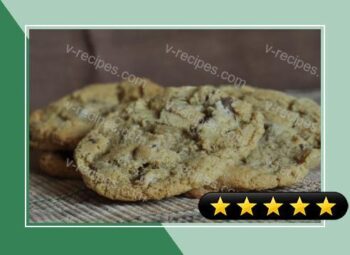 Freshly Ground Whole Wheat Chocolate Chip Cookies recipe