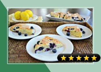 Blueberry and Lemon Scones recipe
