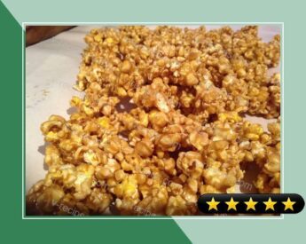 Chewy Irresistible Caramel Popcorn recipe