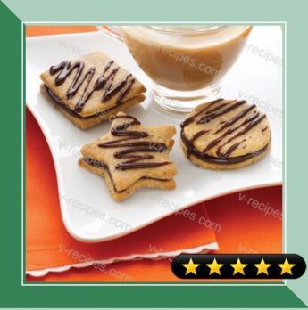 Hazelnut Cappuccino Sandwich Cookies recipe