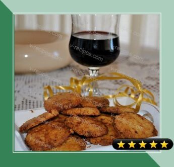 Savoury Red Wine Cookies recipe