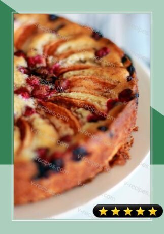 Cranberry Apple Kuchen recipe