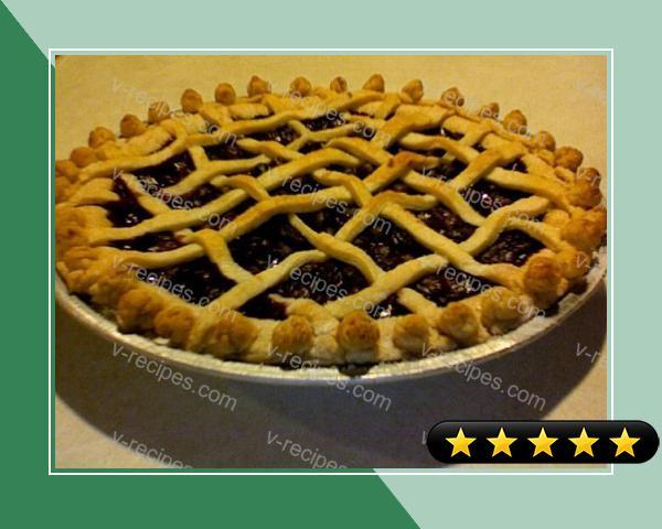 Blue Mountain Blueberry Pie recipe