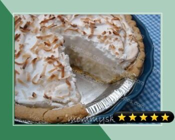 Old Fashioned Coconut Cream Pie, Oh My! recipe