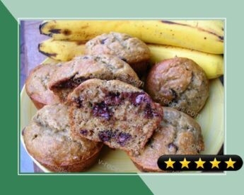 Low Fat Chocolate Chip Banana Muffins recipe