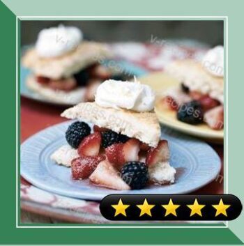 Shortcakes with Fresh Berries recipe