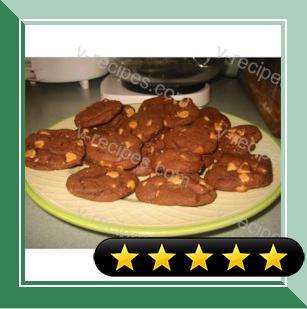 Devil's Food Peanut Butter Chip Cookies recipe