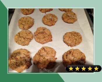 Coconut Toffee Oatmeal Cookies recipe