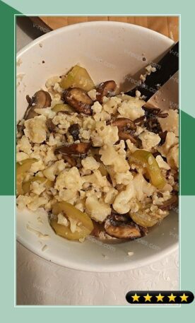 Cauliflower, Cukes & Shrooms recipe