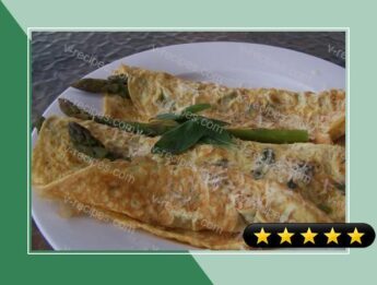 Asparagus Omelette Wraps recipe