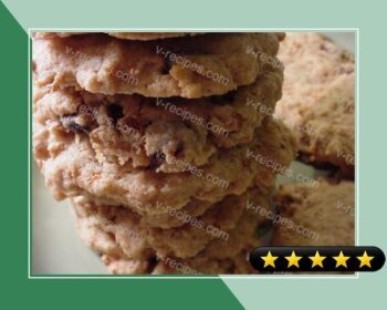 Oatmeal Raisin Bran Cookies recipe