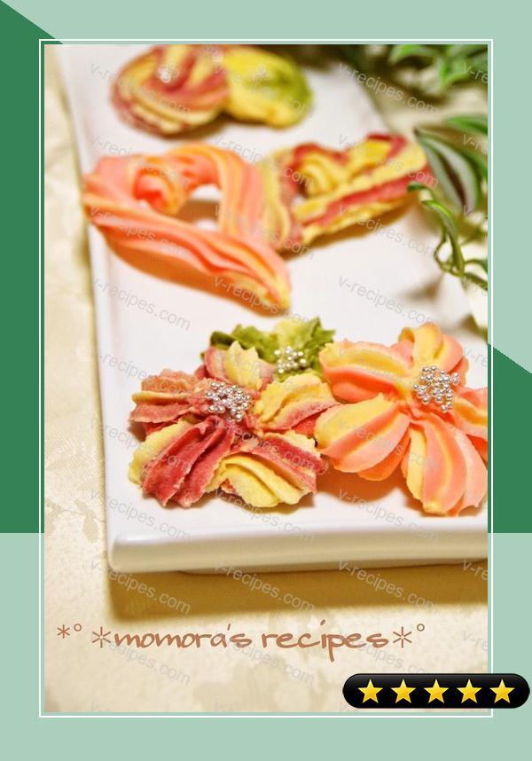 Easy Spritz Cookies, Gorgeous Flowers & Hearts recipe