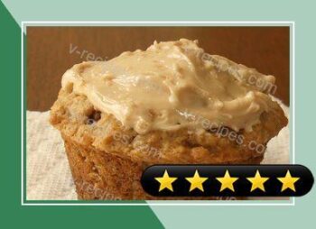 Banana Oatmeal Peanut Butter Cupcakes/Muffins recipe