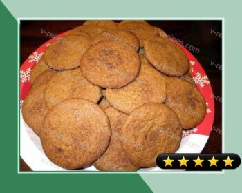 Cinnamon & Molasses Cookies recipe