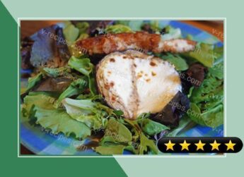 Mixed Greens with Grilled Eggplant and a Balsamic Reduction recipe