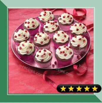 Chocolate Pomegranate Cupcakes recipe