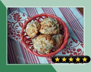 Whole Wheat Cheddar Drop Biscuits recipe