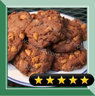 Easy Chocolate Butterscotch Cookies recipe