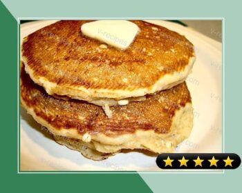 Brown Sugar Oatmeal Pancakes recipe