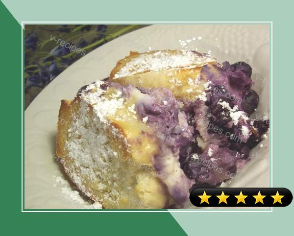 Blueberry Cream Cheese Stuffed Baked French Toast recipe