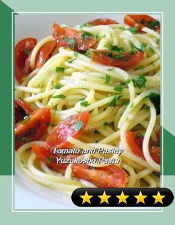 Tomato & Parsley Pasta with Yuzu Pepper recipe