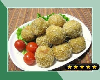 Chewy Taro Root and Cheese Croquettes recipe