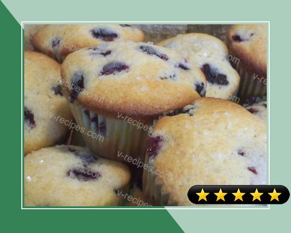 Simple, Yummy Blueberry Muffins recipe