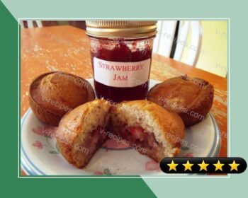 Stuffed Strawberry Muffins recipe