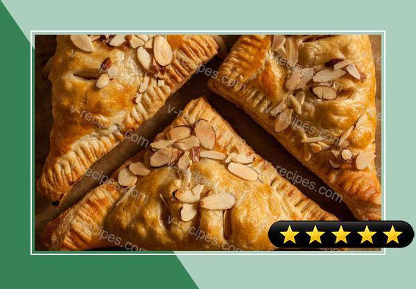 Spiced Pear and Almond Turnovers Recipe recipe