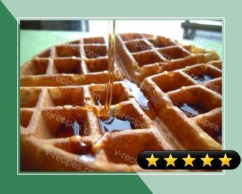 Almond and Flaxseed Waffles recipe