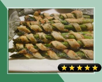 Healthy Asparagus Spiral Puffs recipe