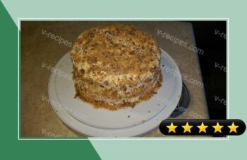 Butterfinger Crumb Cake recipe