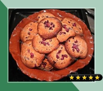 Pomegranate & Chocolate Chunks Cookies recipe