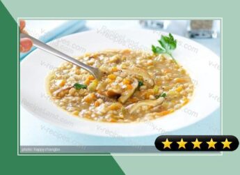 Barley-Shiitake Mushroom Soup recipe