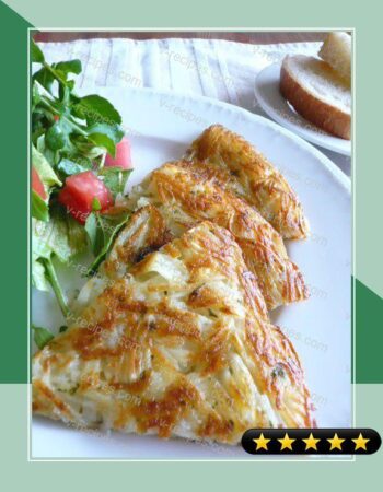 Great as a Main Dish Cheese-Filled Hashed Potatoes recipe
