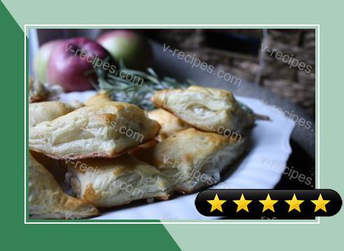 Apple and Goat Cheese Triangles recipe