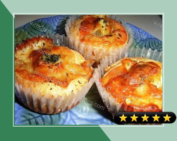 Muffins with Cheese-Wrapped Potatoes Inside recipe