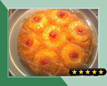 Cast-Iron Pineapple Upside-down Cake recipe