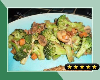 Walnut Broccoli Stir-Fry recipe