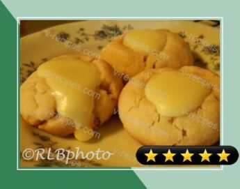 Cheesecake Thumbprint Cookies recipe