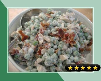 Creamy Pea Salad recipe