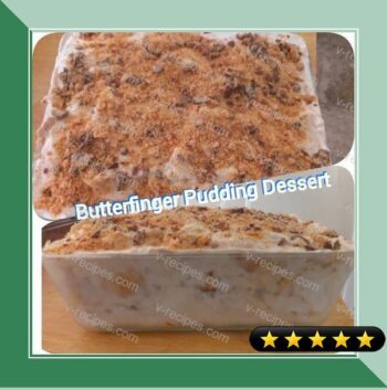 Butterfinger Pudding Dessert recipe