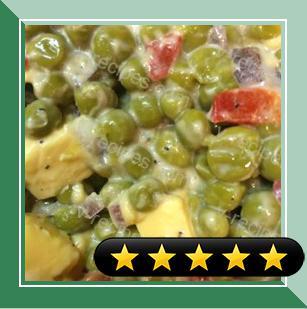 Pea Salad With Pimentos and Cheese recipe